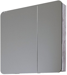 Grossman Мебель для ванной Талис 80 подвесная бетон пайн/графит матовый – фотография-9